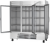 Thumbnail image #2 for Beverage-Air Vista Series 3-Section Glass Door Bottom-Mount Reach-In Refrigerator