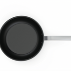 Thumbnail image #1 for Vollrath Tribute® 691410 10.5-Inch Induction-Ready Stainless Steel Fry Pan with Riveted Handle Case of 6