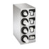 Thumbnail image #2 for Vollrath Stainless Steel Vertical Countertop Cup Dispenser Cabinet, 4-High, 4-Sleeve Capacity
