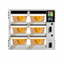 Thumbnail image #2 for Duke ReadyFlex RFHU-32 Hot Holding Cabinet, 3-High 2-Wide, 2.5 Inch Deep Pan Capacity