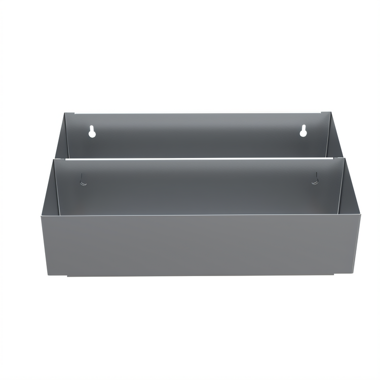 Product image #2 for BK Resources Double Tier 18-Inch Stainless Steel Speed Rail