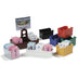 Thumbnail image #2 for Crystalite Clear Plastic Sugar Packet Caddy, Holds 20 Packets