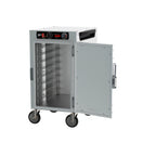 Thumbnail image #2 for Metro HotBlox™ HBCN8-AS-M Narrow 8-Pan Half-Height Mobile Insulated Holding Cabinet with Solid Door and Analog Controls