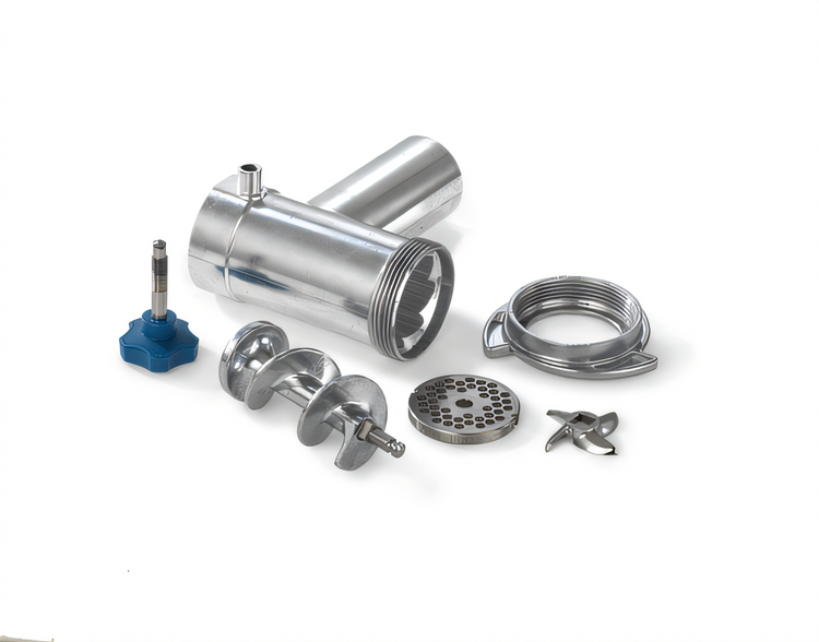 Product image #2 for Edlund Edvantage EDVG-12A Electric Bench-Type Meat Grinder with Slide-Out Storage Drawer