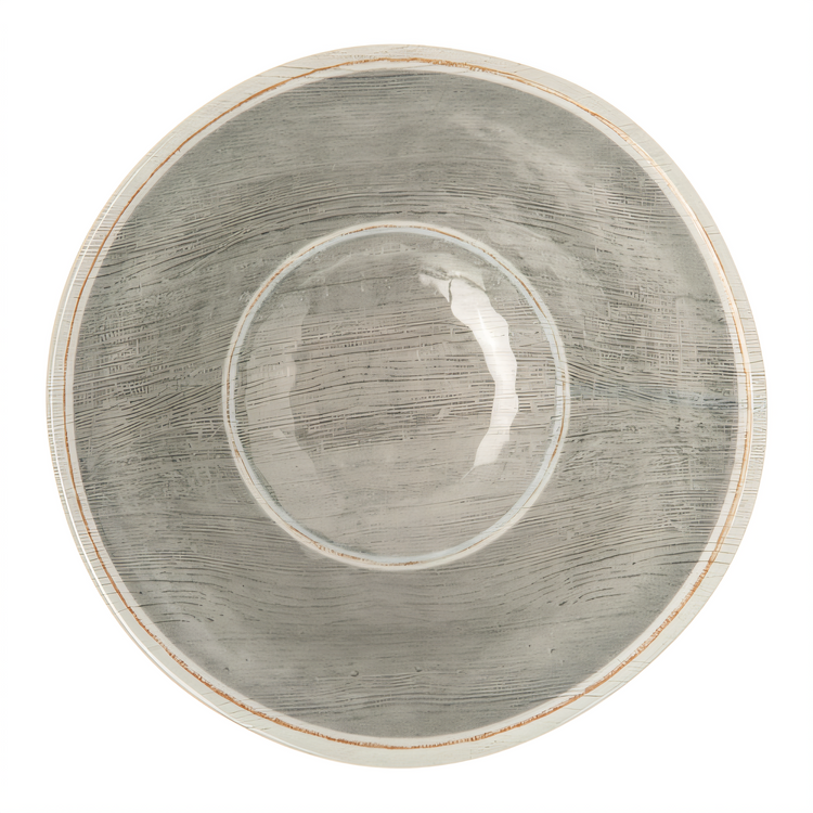 Product image #2 for Grove 27 oz Smoke Gray Melamine Ice Cream Bowl, 7 Inch Diameter