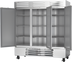 Thumbnail image #2 for Beverage-Air Vista® Series Three-Section Reach-In Refrigerator, 70.19 Cu. Ft., Solid Doors, Bottom-Mount Self-Contained