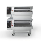 Thumbnail image #2 for Pizza Group Dragon D32G-LR Left-to-Right Gas Stone Conveyor Pizza Oven, 32-Inch Belt