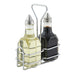 Thumbnail image #2 for Winco Chrome-Plated Wire Oil & Vinegar Cruet Rack for Two 6 oz Square Cruets