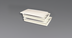 Thumbnail image #3 for American Metalcraft Dough Retarding Box Cover for DRB-18263 and DRB-18266, White ABS Plastic