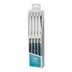 Thumbnail image #2 for Winco Stamped Stainless Steel Steak Knife with 4-1/2-Inch Blade, Pointed Tip, ABS Handle