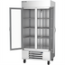 Thumbnail image #2 for Beverage-Air Horizon Series Two-Section Reach-In Glass Door Refrigerator, 35.08 Cu. Ft., Bottom-Mounted Self-Contained