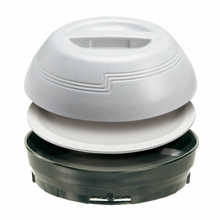 Product image #2 for Cambro Camduction® Base for 9-Inch Plate, Black