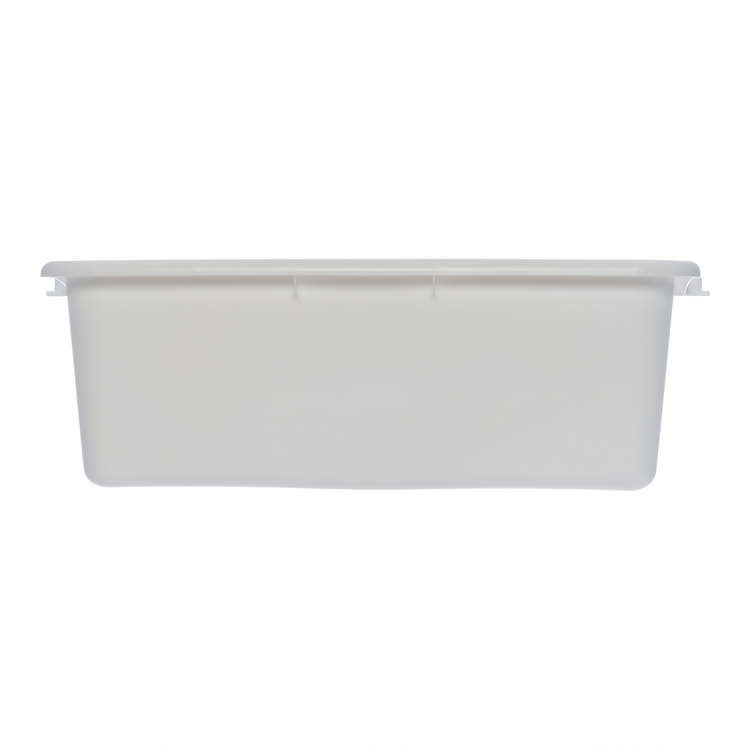 Product image #2 for Carlisle Comfort Curve Stackable Bus Tub Tote Box, 20 x 15 x 7 Inches, White HDPE