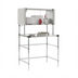 Thumbnail image #2 for Metro Super Erecta Hot 36-Inch Stainless Steel Heated Work Table with Enclosed Heated Shelf and 3-Sided Open Base