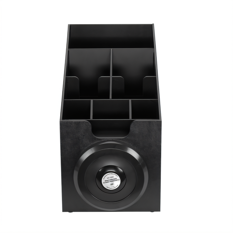 Product image #2 for Countertop Cup Dispensing Cabinet with Lid, Straw & Condiment Organizer for 8 to 44 oz Cups