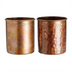 Thumbnail image #2 for American Metalcraft Antique Copper Satin Finish Metal Cup, 12 oz