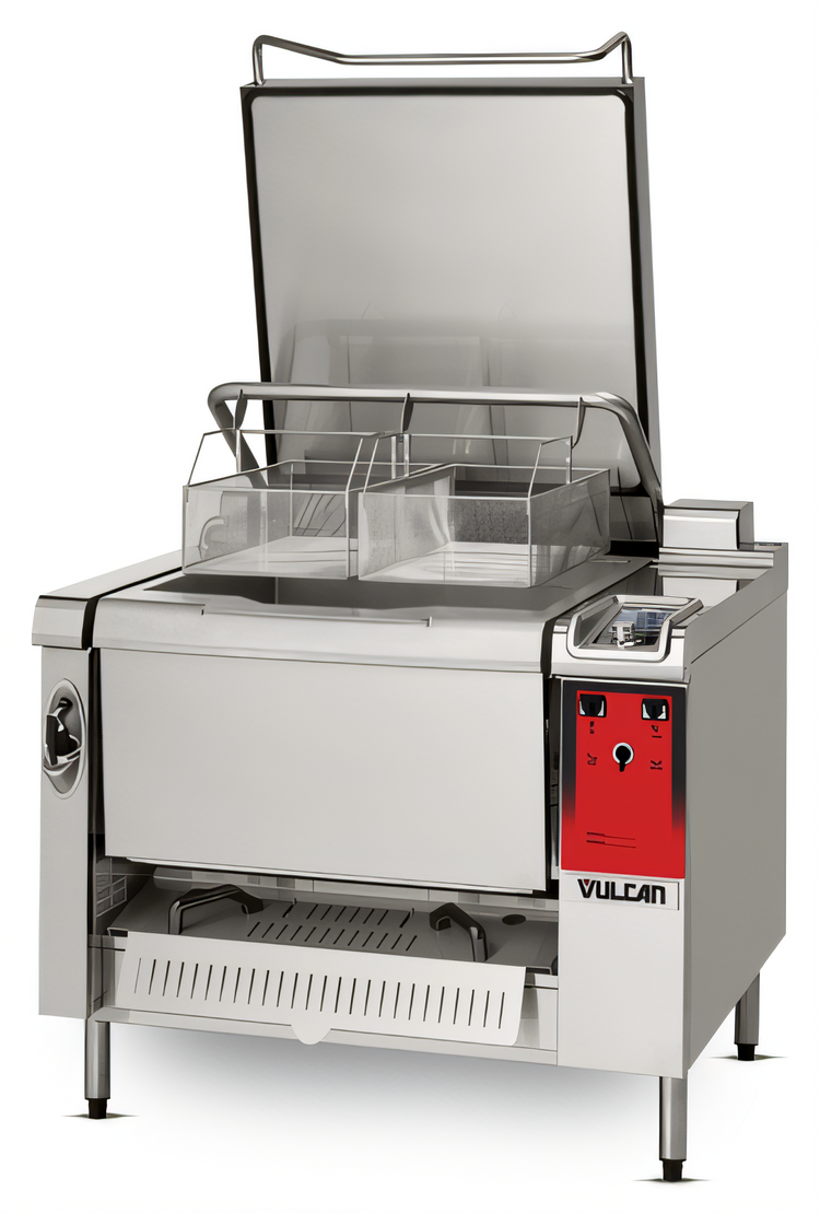 Product image #2 for Vulcan PreciPan VPP28E-240 28 Gallon Electric Tilting Braising Pan