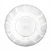 Thumbnail image #2 for Petal Mist 17.2 Qt Clear Polycarbonate Floral-Edged Textured Bowl, 18 Inch Diameter