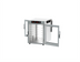Thumbnail image #2 for Metro HotBlox Wide 8-Pan Pass-Thru Countertop/Stacking Insulated Holding Cabinet with Clear Front and Rear Doors