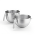 Thumbnail image #2 for KitchenAid Commercial 5-Quart Polished Stainless Steel Mixer Bowl with J Hook Handle