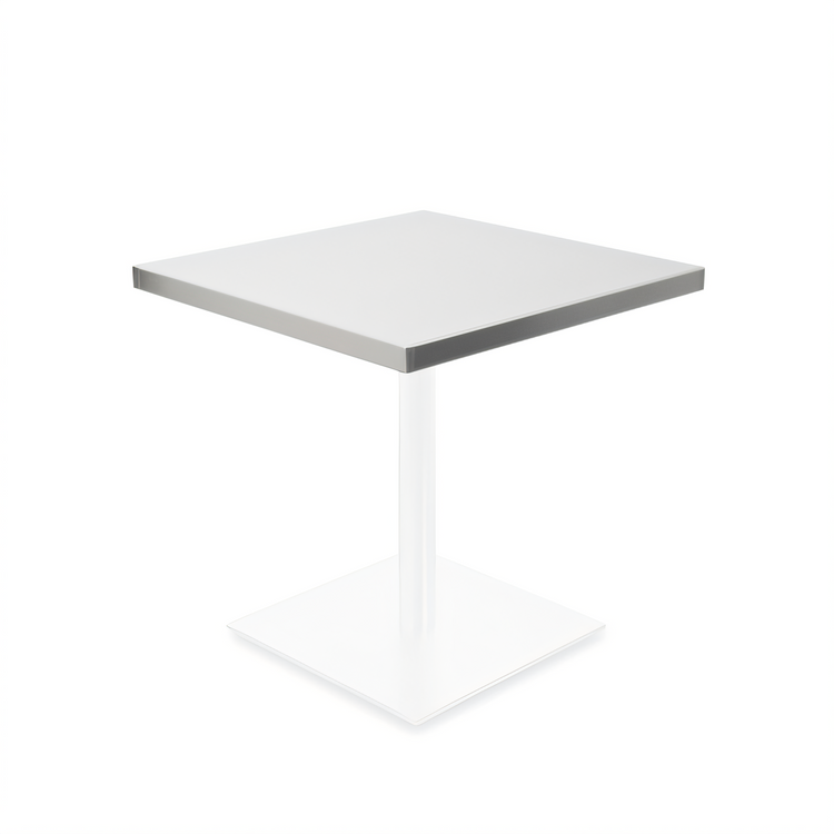 Product image #2 for John Boos 24 x 24 Inch Square Stainless Steel Table Top with Plywood Core