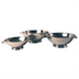 Thumbnail image #2 for Winco 14 Qt Round Stainless Steel Colander, 16.5 Inch Diameter