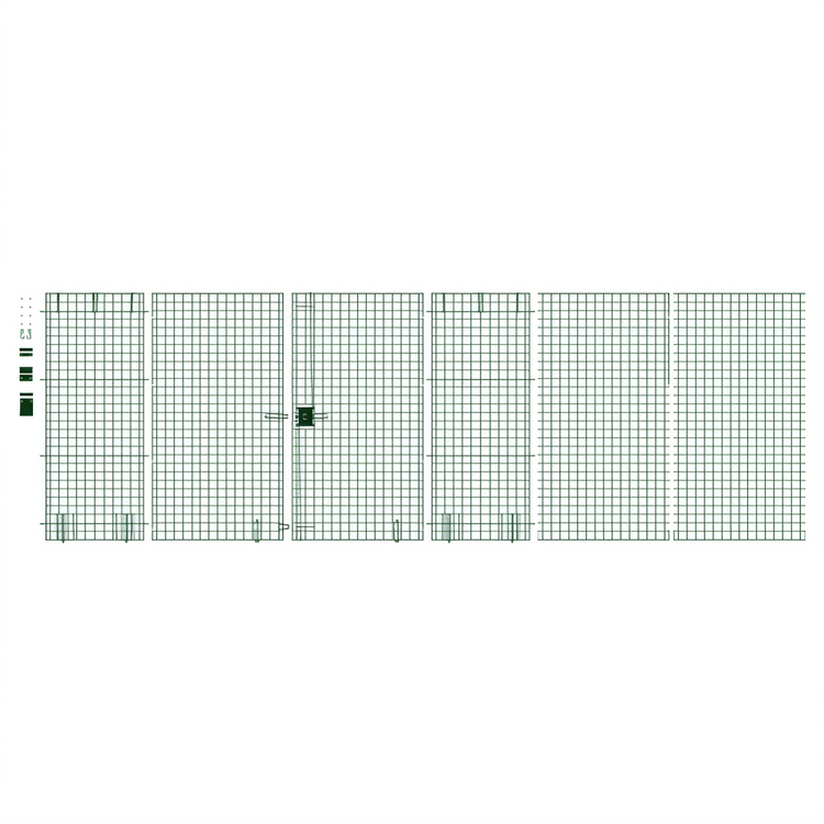 Product image #2 for Side-Hinged Security Cage Enclosure Kit for 24 x 60 Shelving