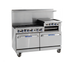 Thumbnail image #1 for Imperial Pro Series 60-Inch Gas Restaurant Range with 2 Open Burners, 48-Inch Griddle, and 2 Convection Ovens