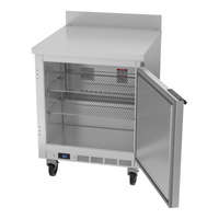 Beverage-Air WTR27HC 27-Inch One-Section Worktop Refrigerator, 5.25 Cu. Ft., Solid Door