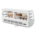 Thumbnail image #2 for KoolMore 60-Inch Countertop Full-Service Refrigerated Display Case with Dual Sliding Glass Doors, White