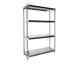 Thumbnail image #2 for Eagle Group Quik-Set 42 x 24 Inch Louvered Shelf, 16-Gauge Galvanized Steel, Gray Epoxy Finish