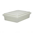 Thumbnail image #2 for Cambro 18266P148 Food Storage Container, 18 x 26 x 6 Inches, 8.75 Gallon, Polyethylene, Natural White Case of 6