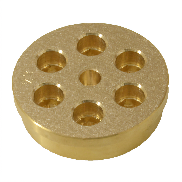 Product image #2 for Omcan #23 Tagliatelle Pasta Machine Die, 2.5 mm, Brass