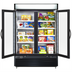 Thumbnail image #2 for Maxx Cold V-Series 48 Cu. Ft. 2-Door Glass Door Merchandiser Freezer