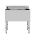 Thumbnail image #2 for KoolMore 30-Inch Commercial Stainless Steel Underbar Ice Bin with Insulated Sliding Cover and Bottle Holders