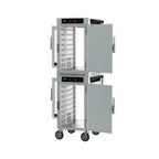 Thumbnail image #2 for Metro HotBlox™ HBCN16-DSPC-M Narrow Mobile Dual-Cavity Pass-Thru Insulated Holding Cabinet, 16-Pan, Digital Touchscreen