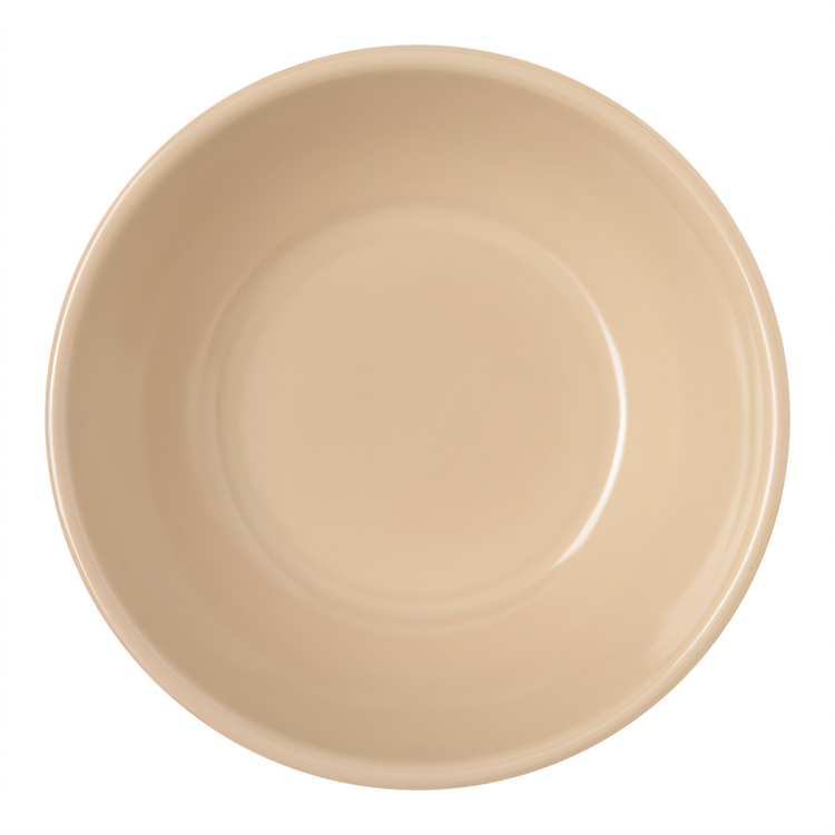 Product image #2 for Carlisle Dallas Ware® 14 oz Tan Melamine Nappie Bowl, 5-9/20 Inch Diameter