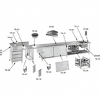 Thumbnail image #1 for Advance Tabco TA-35 Custom Fabrication Splash Cut Out