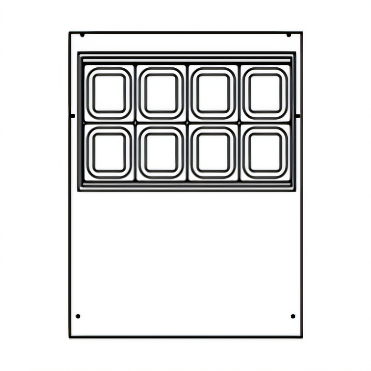Product image #2 for Beverage-Air 27-Inch One-Section Sandwich Top Refrigerated Prep Table, 1 Door, 8-Pan Top, 17-Inch Cutting Board