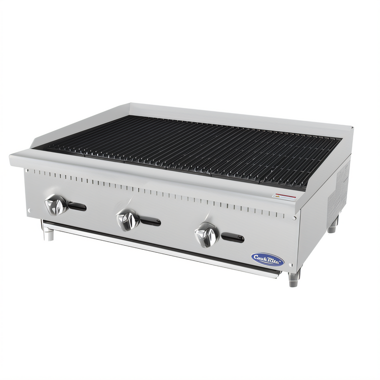 Product image #2 for CookRite ATRC-36 Heavy Duty 36-Inch Countertop Natural Gas Radiant Charbroiler