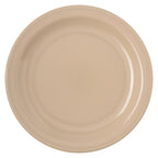 Thumbnail image #2 for CFS Brands Dallas Ware® 4350325 7-1/5-Inch Tan Round Narrow-Rim Melamine Salad Plate Case of 48