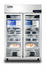 Thumbnail image #2 for Migali Competitor Series 2-Section Glass Door Reach-In Display Freezer, 43.2 Cu. Ft., Top-Mount Self-Contained, Stainless Steel