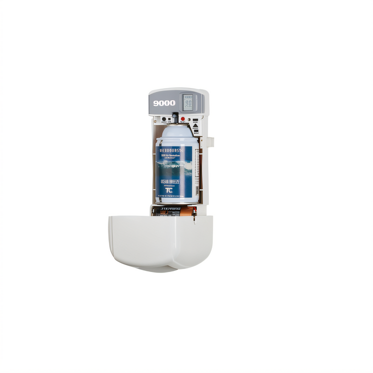 Product image #2 for Microburst 9000 LCD Battery-Powered Aerosol Air Freshener Dispenser, White