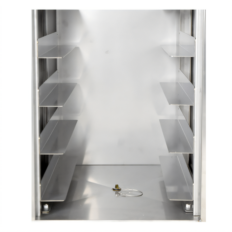 Product image #2 for FWE ETC-16 Mobile Patient Tray Cart, 2 Section, 16-Tray Capacity