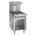 Thumbnail image #1 for Imperial (Middleby) Spec Series IHR-GT-24-XB 24-Inch Gas Add-A-Unit Griddle Range with Thermostatic Controls and Open Cabinet Base