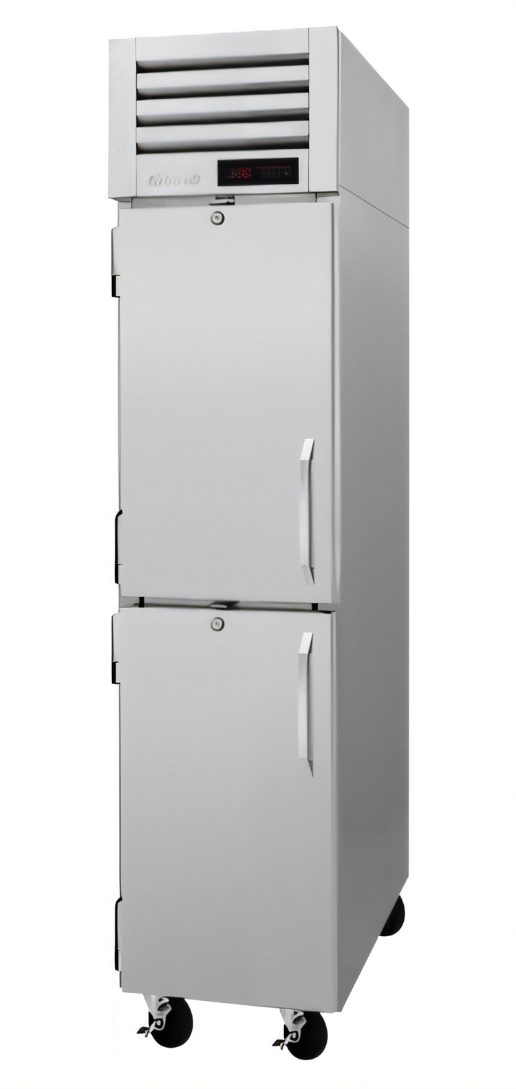 Product image #2 for Turbo Air PRO Series 1-Section Reach-In Heated Holding Cabinet with 2 Half Solid Doors, Left-Hinged