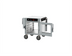 Thumbnail image #2 for Metro HotBlox Narrow 4-Pan Pass-Thru Undercounter Heated Holding Cabinet with Digital Touchscreen, Clear Front and Solid Rear Doors