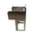 Thumbnail image #2 for BK Resources 36-Inch Freestanding 4-Step Underbar Stainless Steel Liquor Bottle Display