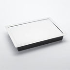 Thumbnail image #2 for American Metalcraft HCDS1712 Detroit-Style Deep Dish Rectangular Pizza Pan, 14-Gauge Hard Coat Anodized Aluminum, 17 x 12 x 2-3/4 Inches Case of 6
