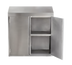Thumbnail image #2 for 48-Inch Wall-Mounted Stainless Steel Storage Cabinet with 2 Hinged Doors